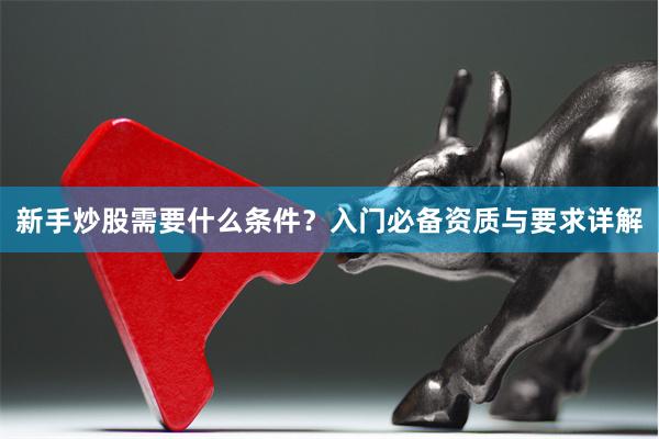 新手炒股需要什么条件？入门必备资质与要求详解